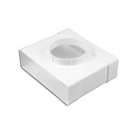 Тройник для плоских каналов 60х204/125мм (620ТФ12,5П)