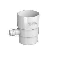 Отвод для сбора воды ТехноНиколь ПВХ, белый Отвод для сбора воды ТехноНиколь ПВХ, белый