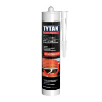 Герметик силиконовый нейтральный TYTAN Черный для кровли и водостоков  310мл. РФ Герметик силиконовый нейтральный TYTAN Черный для кровли и водостоков  310мл. РФ