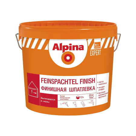 Шпатлёвка Alpina EXPERT Feinspachtel Finish. 25 кг. РБ.