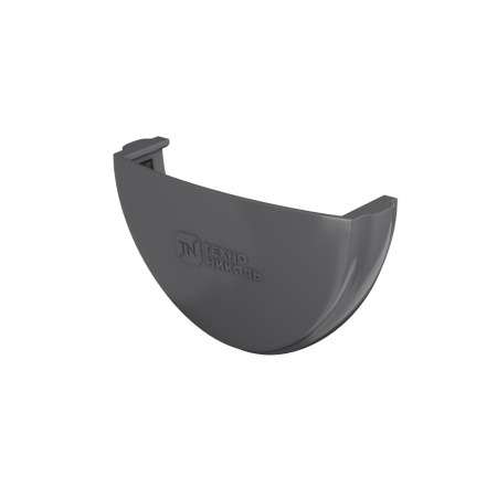 Заглушка желоба ТехноНиколь ПВХ, серый Заглушка желоба ТехноНиколь ПВХ, серый