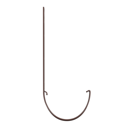 Кронштейн желоба ТехноНиколь ПВХ, металлический, коричневый Кронштейн желоба ТехноНиколь ПВХ, металлический, коричневый