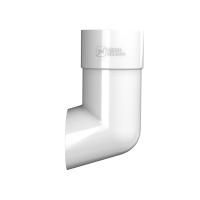 Слив трубы ТехноНиколь ПВХ, белый Слив трубы ТехноНиколь ПВХ, белый