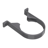 Хомут трубы ТехноНиколь ПВХ, серый