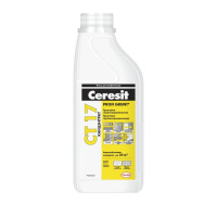 Грунтовка Ceresit CT 17 Profi в/д глубоко-проникающая концентрат (1:1) желтая, 1л. РБ Грунтовка Ceresit CT 17 Profi в/д глубоко-проникающая концентрат (1:1) желтая, 1л. РБ