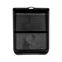 Ванна д/краски 15х32см, пластик черный ColorExpert Чехия (84801112)