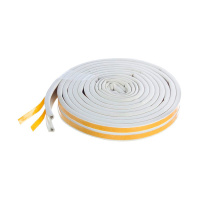 Лента уплотнительная TYTAN Р 9мм x 5,5мм x 6м для окон и дверей белая. Китай Лента уплотнительная TYTAN Р 9мм x 5,5мм x 6м для окон и дверей белая. Китай