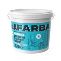 Краска LaFarba для кухни и ванных комнат матовая белая ( ВД-АК-203). 15 кг РБ Краска LaFarba для кухни и ванных комнат матовая белая ( ВД-АК-203). 15 кг РБ