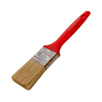 Кисть 40мм (1,5") флейцевая, толщ.13, светл.щетина, дерев. ручка. ColorExpert. Китай (81194002)