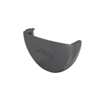 Заглушка желоба ТехноНиколь ПВХ, серый Заглушка желоба ТехноНиколь ПВХ, серый