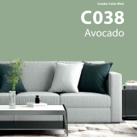 Краска в/д акриловая Condor Color Matt С038 авокадо, 2.5л/3.4 кг. РБ