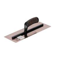 Гладилка для гипса нерж.закал. сталь, гриф алюм.356X120X0,65мм, vintage /127712356-MHLS/ Olejnik