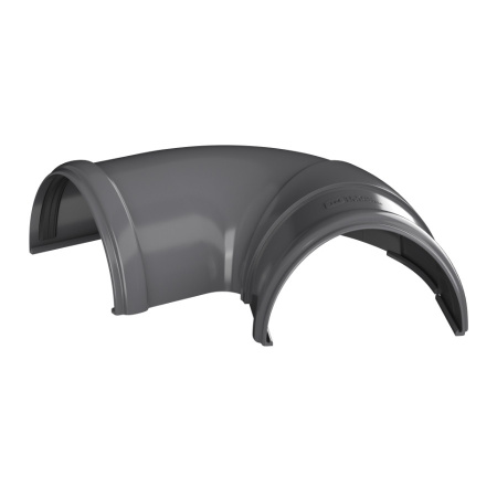 Угол желоба регулируемый 90°-150° ТехноНиколь ПВХ, серый