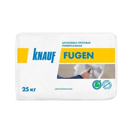 Шпатлевка Фуген  гипсовая универсальная Knauf, 25кг. РФ 