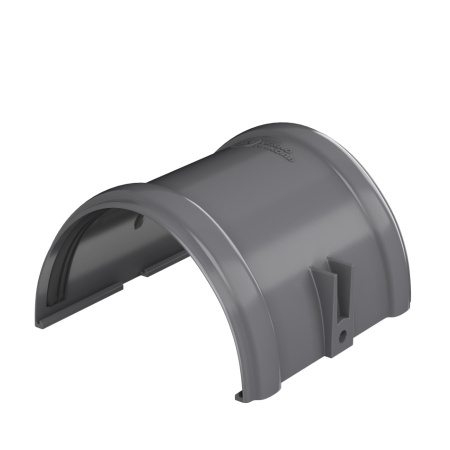 Соединитель желоба ТехноНиколь ПВХ, серый Соединитель желоба ТехноНиколь ПВХ, серый