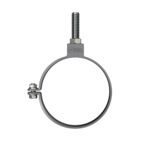 Хомут трубы универсальный ТехноНиколь ПВХ L=140мм, серый Хомут трубы универсальный ТехноНиколь ПВХ L=140мм, серый