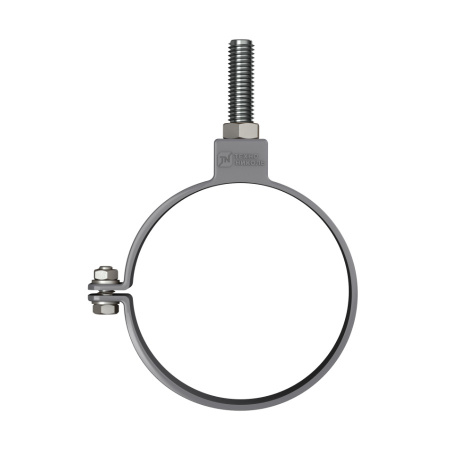 Хомут трубы универсальный ТехноНиколь ПВХ L=140мм, серый Хомут трубы универсальный ТехноНиколь ПВХ L=140мм, серый