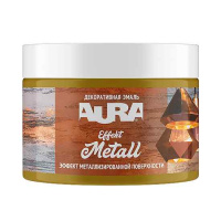 Эмаль декоративная Aura Dekor «Effekt Metall» цвет золото, 0.25 кг, РБ