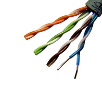 Кабель U/UTP Cat.5e 4х2х0,52 PVC (витая пара). Серый. РБ