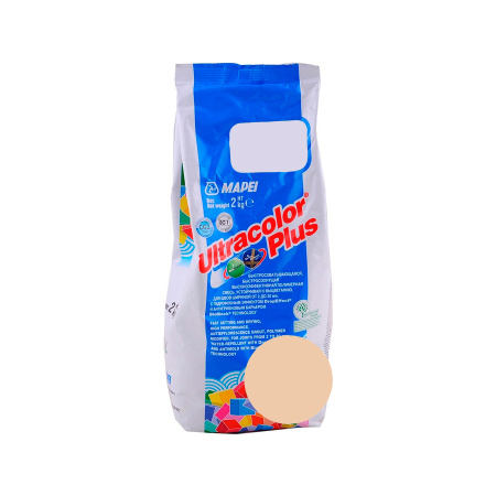 Фуга MAPEI Ultracolor Plus № 132 бежевый 2кг. РФ