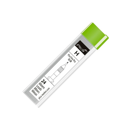 Набор сменных стержней к карндашам PICA FineDRY Graphite H (24шт.)(7050)