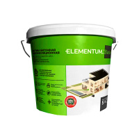 Мастика гидроизоляционная  Elementum Base битумно-латексная эмульсионная однокомпонент, 5кг. РБ