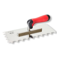 Терка нерж. для плитки 280х130 с полукруглым зубом /127128EO-2KO/ Olejnik Терка нерж. для плитки 280х130 с полукруглым зубом /127128EO-2KO/ Olejnik