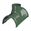 Воронка желоба ТехноНиколь ПВХ, зеленый