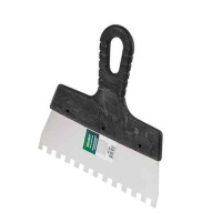 Шпатель фасад. зубчат. нерж.  150мм зуб 8х8 ВОЛАТ, арт.35050-1508 (Россия)