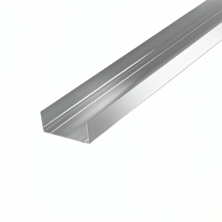 Профиль UW 3000x100x40x0.5 мм Grand Line для гипсокартона направляющий (ПН), РФ