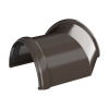 Угол желоба 135° ТехноНиколь ПВХ, темно-коричневый