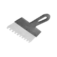 Шпатель фасад. зубчат. нерж. 200мм зуб 10х10 (ST1004-2001), STARTUL MASTER Шпатель фасад. зубчат. нерж. 200мм зуб 10х10 (ST1004-2001), STARTUL MASTER
