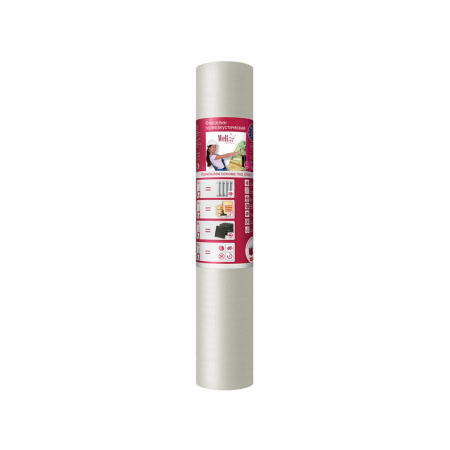 Холст флизелиновый Wellton AcouTherm термоакустический плотность 190 г/м2.(1х15м), 15м2. РФ