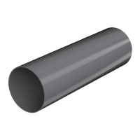 Труба ТехноНиколь ПВХ, серый, глянец, 3м. Труба ТехноНиколь ПВХ, серый, глянец, 3м.