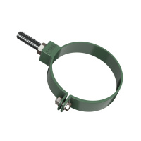 Хомут трубы универсальный ТехноНиколь ПВХ L=140мм, зеленый Хомут трубы универсальный ТехноНиколь ПВХ L=140мм, зеленый