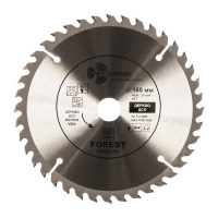 Диск пильный по дереву Trio-Diamond 165x20 мм (40 зубьев). Китай. (FLL805)