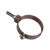 Хомут трубы универсальный ТехноНиколь ПВХ L=140мм, коричневый