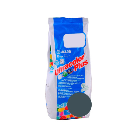 MAPEI Ultracolor Plus Фуга № 114 антрацит 2кг. РФ [6011402A]