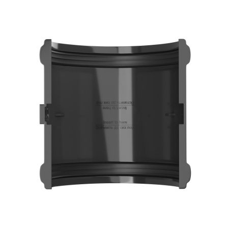 Соединитель желоба ТехноНиколь ПВХ, черный