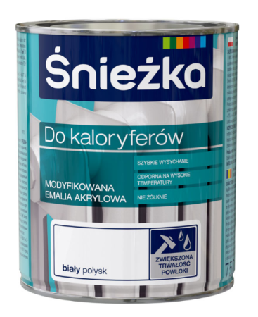 Краска Sniezka для радиаторов 0,75л. Польша