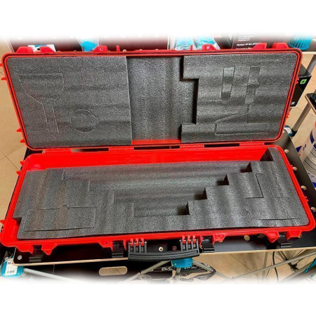 Чемодан для инструмента красный (пустой) /WERGR/ Olejnik