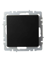 Выключатель 1-клавишный IEK BRITE 10А ВС10-1-0-БрБ черный (BR-V10-0-10-K02), Китай