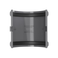 Соединитель желоба ТехноНиколь ПВХ, серый Соединитель желоба ТехноНиколь ПВХ, серый