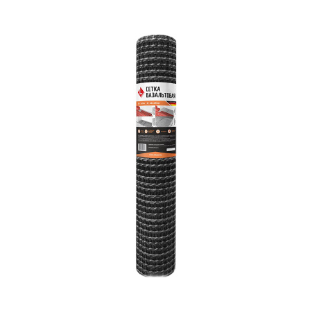 Сетка армирующая для штукатурки базальтовая Lihtar ECO 25х25мм. 1х50м. 300г/м.кв. РФ