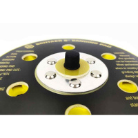 Опора для орбитальной шлиф. машины на липучке, диам. 150 мм, резьба 5/16" /6pad-MULTI/ Schtaer
