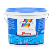 Diamant Фасад Краска акриловая в/д белая 10л/15,5кг. Diamant Фасад Краска акриловая в/д белая 10л/15,5кг.