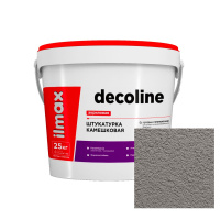 Штукатурка камешковая акриловая Ilmax decoline 1.5мм, RAL 7037, 25кг Штукатурка камешковая акриловая Ilmax decoline 1.5мм, RAL 7037, 25кг