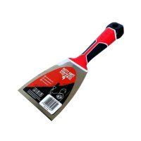 Шпатель малярный закаленная нерж.сталь 100мм с эргономичной трехкомп. ручк. /124010-3K/ Olejnik