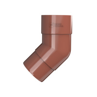 Колено трубы 108° ТехноНиколь ПВХ, красный Колено трубы 108° ТехноНиколь ПВХ, красный