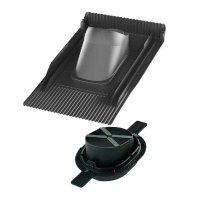 Проходной элемент ТехноНиколь Luxard UNITILE 2K, черный